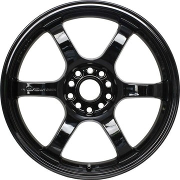 Gram Lights 57DR 19x10.5 +35 5x112 Glossy Black Wheel