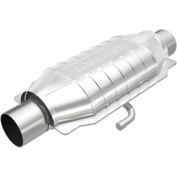 MagnaFlow Universal Catalytic Converter 2.5in ID Inlet/Outlet Center/Center Oval Rear