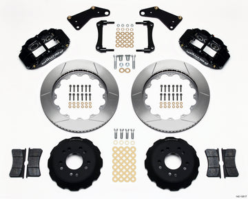 Wilwood Narrow Superlite 6R Front Hat Kit 14.00in 65-82 Corvette C2/C3