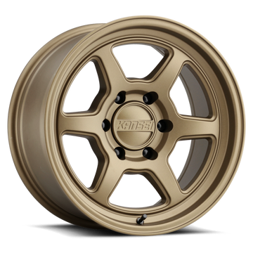 Kansei K14B Roku 17x8.5in / 5x127 BP / 0mm Offset / 78.1mm Bore - Gloss Black Wheel