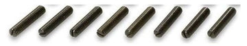 Moroso Wing Nut Stud - 1/4in-20 x 1-3/8in - 8 Pack