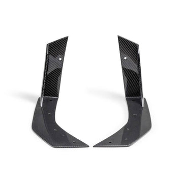 Anderson Composites 2024 Ford Mustang Type-GT5 Carbon Fiber Front Splitter Wickers