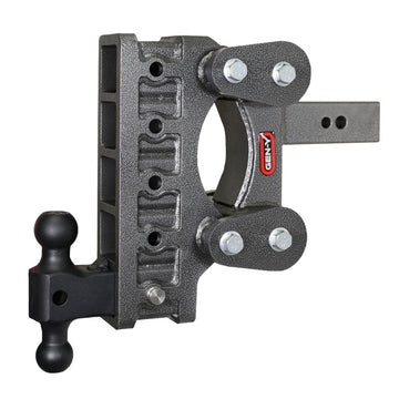 Gen-Y The Boss Torsion-Flex 2.5in Shank 9in Drop 3.5K TW 32K Hitch w/GH-0161 Dual-Ball