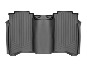 WeatherTech 2017+ Nissan Titan / Titan XD Rear FloorLiner - Black (Crew Cab; Fits Both Vinyl/Carpet)