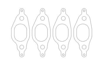 Cometic VW 1.8L 8V 77-99 Exhaust Set .030 inch MLS Head Gasket 1.060 inch X 1.480 inch Port
