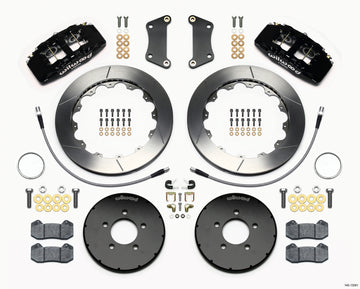 Wilwood Dynapro 6 Front Hat Kit 12.88in 2005-Up Mazda 3 w/ Lines