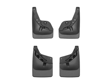 WeatherTech 24-25 Toyota Tacoma w/o Fender Flares Front & Rear No Drill MudFlaps - Black