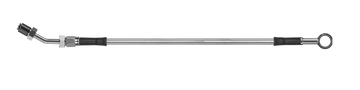 Goodridge 88in Universal Clutch Line w/SS Fittings & Clear Hose - Straight Banjo w/AN3 Fitting