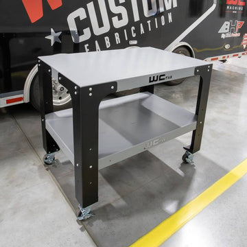 Wehrli Modular Steel Work Bench Top/Shelf Kit, 32in. x 48in. x .120in. Thick, BOTH Grey