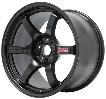 Gram Lights 57DR 18x9.5 +22 5-114.3 Rueda negra semibrillante