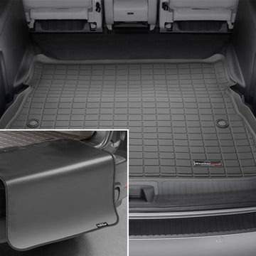 WeatherTech 11-22 Jeep Grand Cherokee SeatBack Cargo Liner HP w/Bumper Protector - Black