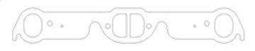 Cometic Pontiac 326/350/389/400/421/428/455 V8 .030in MLS Exhaust Manifold Gasket Set