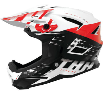 THH Helmets T-42 BMX Xtreme  White/Red - Medium