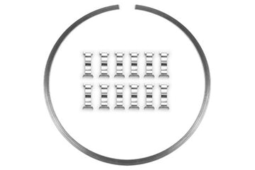 Wilwood 8.80in Diameter Dynapro Lug Rotor and Snap Ring Dynamic Kit - Stainless Steel