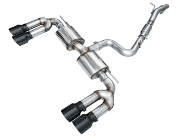 AWE Tuning 22-24 Audi 8Y S3 Touring Edition Exhaust - Diamond Black Tips