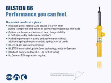 Bilstein B6 15-17 Mercedes-Benz GLA45 AMG (w/o Electronic Susp) Front Left Twintube Strut Assembly