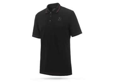 Akrapovic Corpo Polo Black Mens - XS