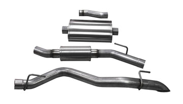 Corsa 2020-2025 Jeep Gladiator JT 3.0in Cat-Back Touring Single Side Exit w/ Turn Down Tip