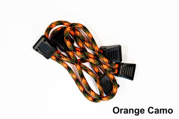 Fishbone Offroad Paracord Zipper Pulls 5 Pcs Orange Camo