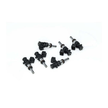 DeatschWerks Bosch EV14 Universal 40mm Compact Matched Set of 6 Injectors 500cc (Extended Nozzle)