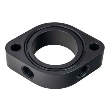 Moroso SBC/BBC Intake Brodix HV Series Thermostat Spacer - Black Anodized