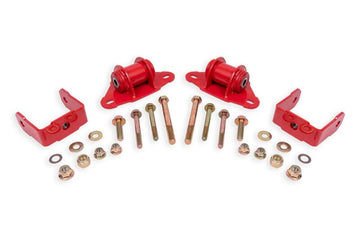 BMR 14-19 Chevrolet Corvette Polyurethane Transmission/Differential Mount - Red