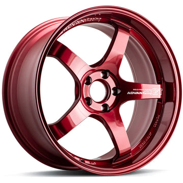 Advan GT 19X9.5 +45 CL-CL Racing Candy Red Wheel