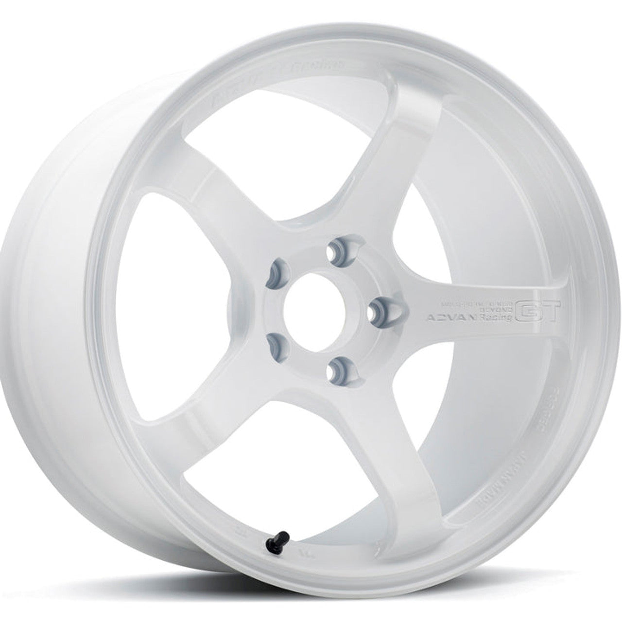 Advan GT Beyond 18X10.5 +32 5x112 Racing White Wheel