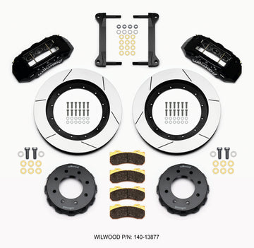 Wilwood TX6R Front Kit 16.00in Black 1999-2010 GM H2 Truck/SUV 2500