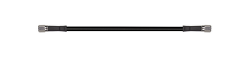 Goodridge 60in Universal Brake Line Assembly w/SS Fittings & Black Hose