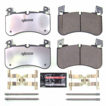 Power Stop 18-19 Land Rover Discovery Front Z36 Truck & Tow Brake Pads w/Hardware