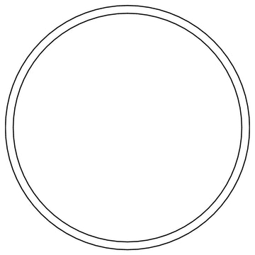 Cometic Holley 4500 Dominator .060in Fiber Air Cleaner Mounting Gasket - 7.3125in Diameter