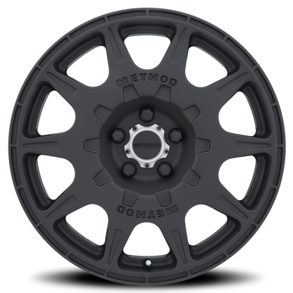 Method MR502 RALLY 18x8 +38mm Offset 5x4.5 67.1mm CB Matte Black Wheel