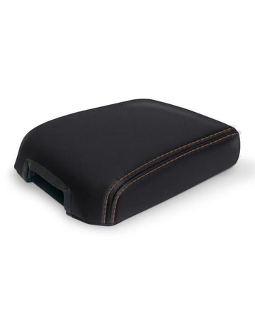 PRP Center Console Cover for 16-23 Toyota Tacoma - Black/Orange