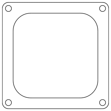 Cometic Holley 4500 Dominator Carb Gaskets .060in Fiber - Open Plenum - 10 Pack