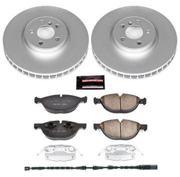Power Stop 11-18 BMW X5 Front Z23 Coated Brake Kit