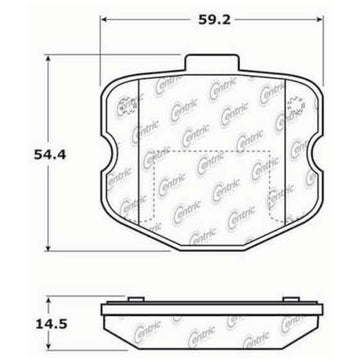 StopTech Street Touring 06-09 Chevrolet Corvette Z06 Front Brake Pads