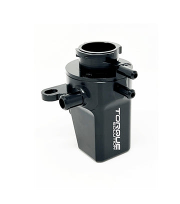 Torque Solution Coolant Expansion Tank: Subaru WRX 02-07 / STI 04-22 / Forester XT 04-08 - Black