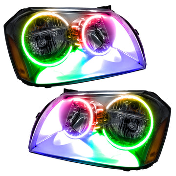 Oracle 05-07 Dodge Magnum SMD HL - Chrome - ColorSHIFT