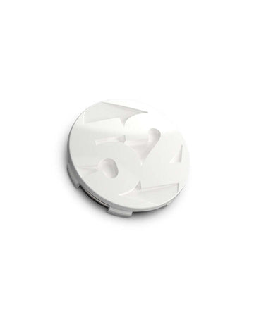 fifteen52 65mm Snap In Center Cap Single for Rally Sport/MX/SV Wheels - Rally White (Gloss White)