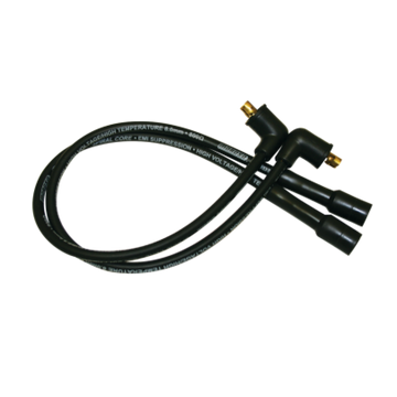 Moroso 97-98 Harley-Davidson FLT/FLHT/FLHR/FLTR Spiral Core Wire Set - Black