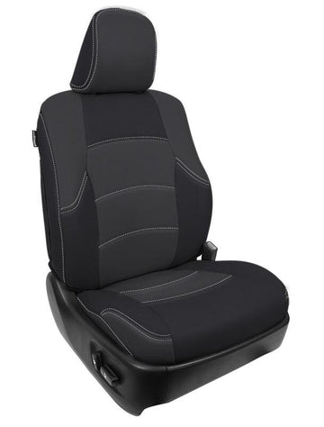 PRP 2011+ Toyota 4Runner Front Seat Covers (Pair) - Black/Grey