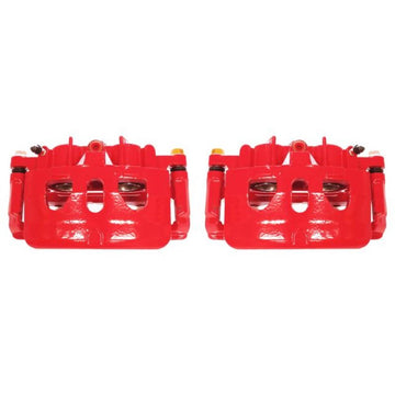 Power Stop 13-17 Ford Explorer Front Red Calipers w/Brackets - Pair