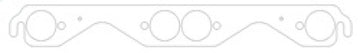 Cometic Chevrolet Gen-1 Small Block V8 .030in MLS Exhaust Manifold Gasket Set - 1.625in Round Ports