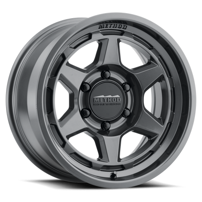 Method MR708 Bead Grip 17x8.5 0mm Offset 6x5.5 106.25mm Centerbore - Gloss Titanium