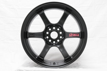 Gram Lights 57DR 19x8.5 +45 5x100 Semi Gloss Black Wheel
