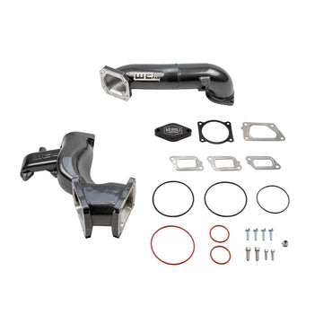 Wehrli 11-16 Chevrolet 6.6L LML Duramax High Flow Y-Bridge Kit - Candy Teal