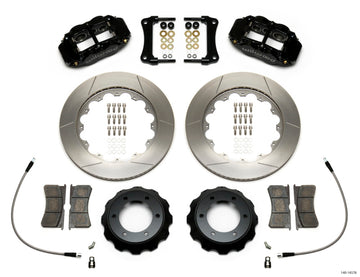 Wilwood Narrow Superlite 6R Front Kit 14in Slotted Rotor w/ Lines 05-15 Toyota Tacoma