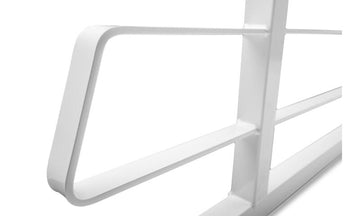 BackRack 85-05 Chev S10 & GMC S15 / 05-23 Toyota Tacoma Original Rack Frame ONLY (Req. HW) - White