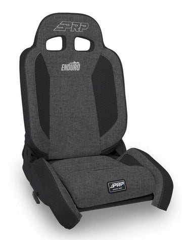 PRP EnduroTrail Reclining Suspension Seat - Gray Tweed - Driver